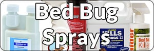 Bed Bug Sprays page Banner